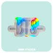 استیکر متالایز  BTS