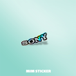 استیکر متالایز SONY