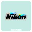 استیکر متالایز لوگو Nickon
