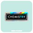 استیکر متالایز  CHEMISTRY