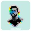 استیکر متالایز MESSI