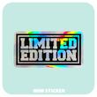 استیکر متالایز LIMITED EDITION