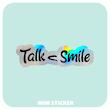 استیکر متالایز SMILE