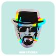 استیکر متالایز BREAKING BAD