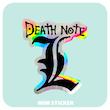 استیکر متالایز death note
