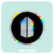 استیکر متالایز BTS