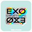 استیکر متالایز EXO