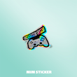 استیکر متالایز GAMING