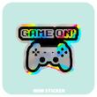 استیکر متالایز GAMING