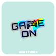 استیکر متالایز GAMING