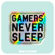 استیکر متالایز GAMER