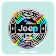استیکر متالایز JEEP