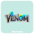 استیکر متالایز VENOM