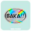 استیکر متالایز BAKA