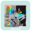 استیکر متالایز Shoto todoroki