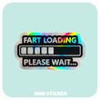 استیکر متالایز Fart Loading