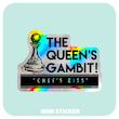 استیکر متالایز The Queens