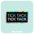استیکر متالایز TICK TACK