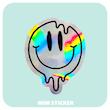 استیکر متالایز لبخند