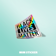 استیکر متالایز Black Lives