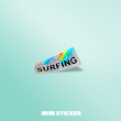 استیکر متالایز SURFING