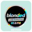 استیکر متالایز Blonded