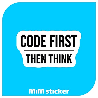 استیکر code first 