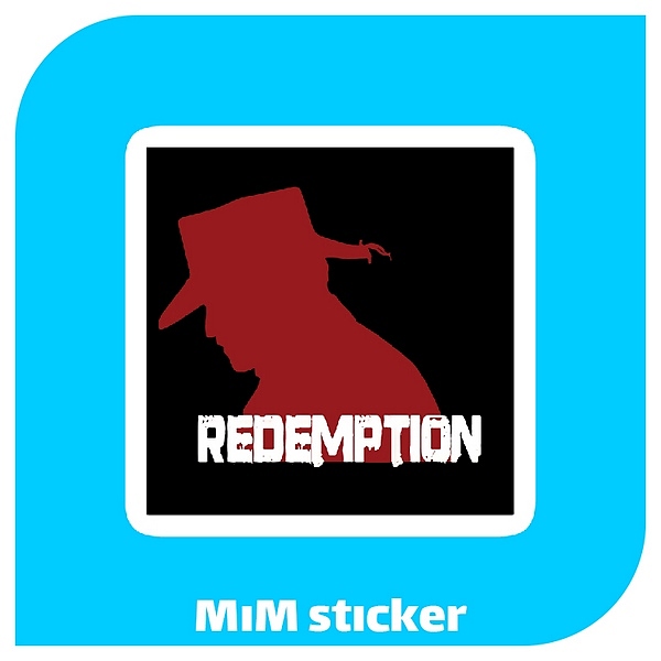 استیکر Red Dead Redemption