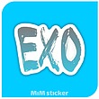 استیکر EXO