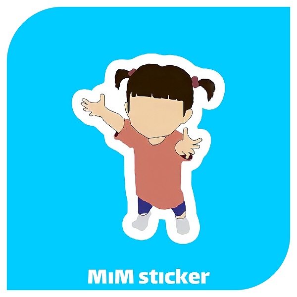 استیکر Boo