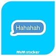 استیکر haha
