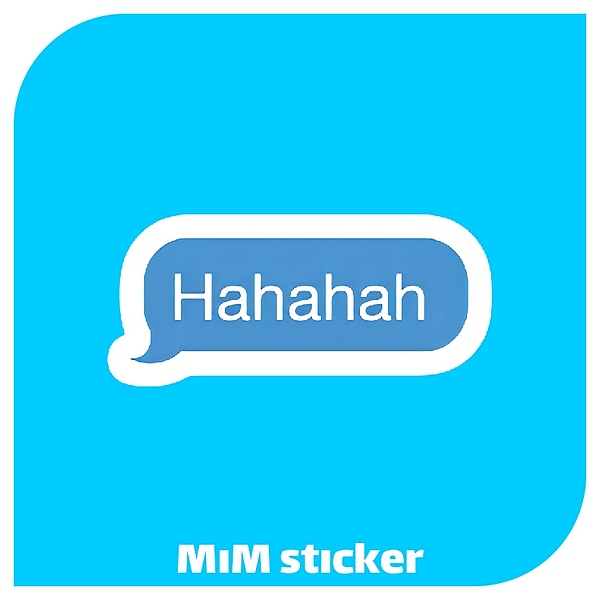 استیکر haha