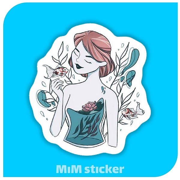 استیکر دخترونه