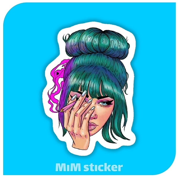 استیکر دخترونه