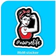 استیکر دخترونه