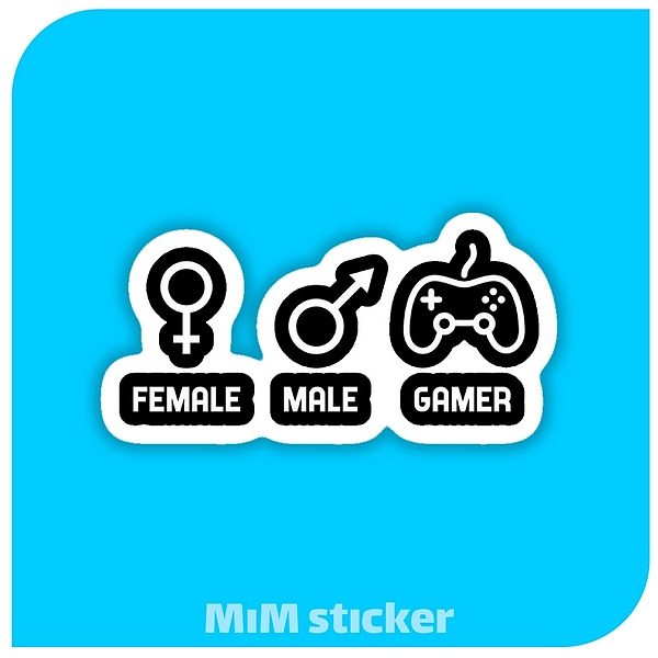 استیکر Gamer