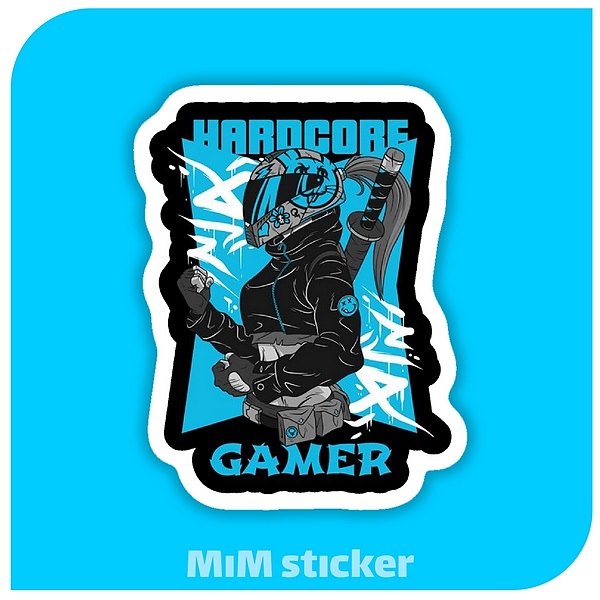 استیکر Gamer