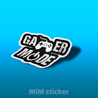 استیکر Gamer mode