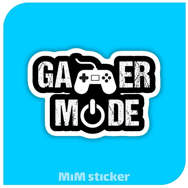 استیکر Gamer mode