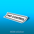 استیکر no control