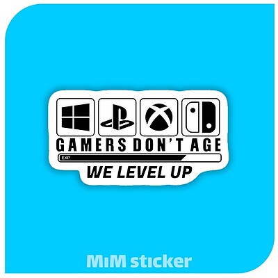 استیکر Gamer