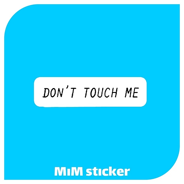 استیکر don`t touch me