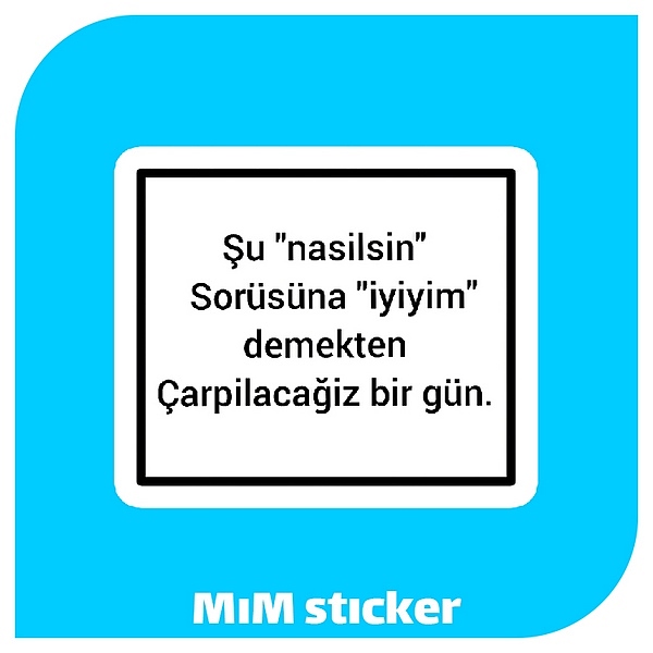 استیکر متن
