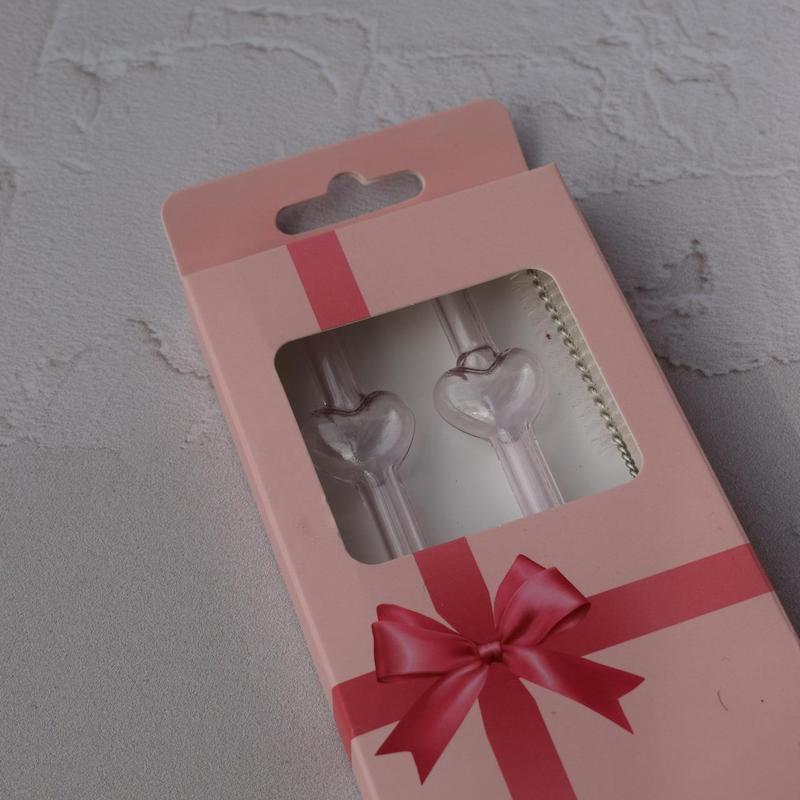 پک 2 تایی نی قلبی به همراه نی‌شور