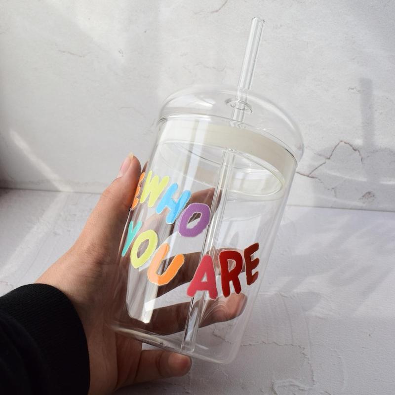 لیوان در شیشه ای سلف لاو