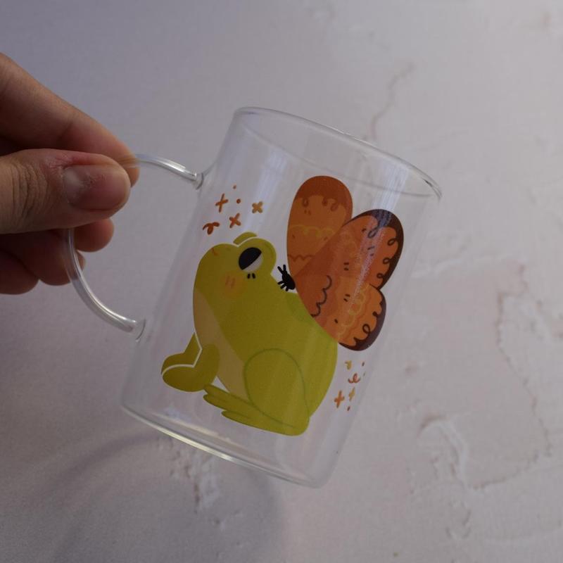 لیوان غورباقه و پروانه