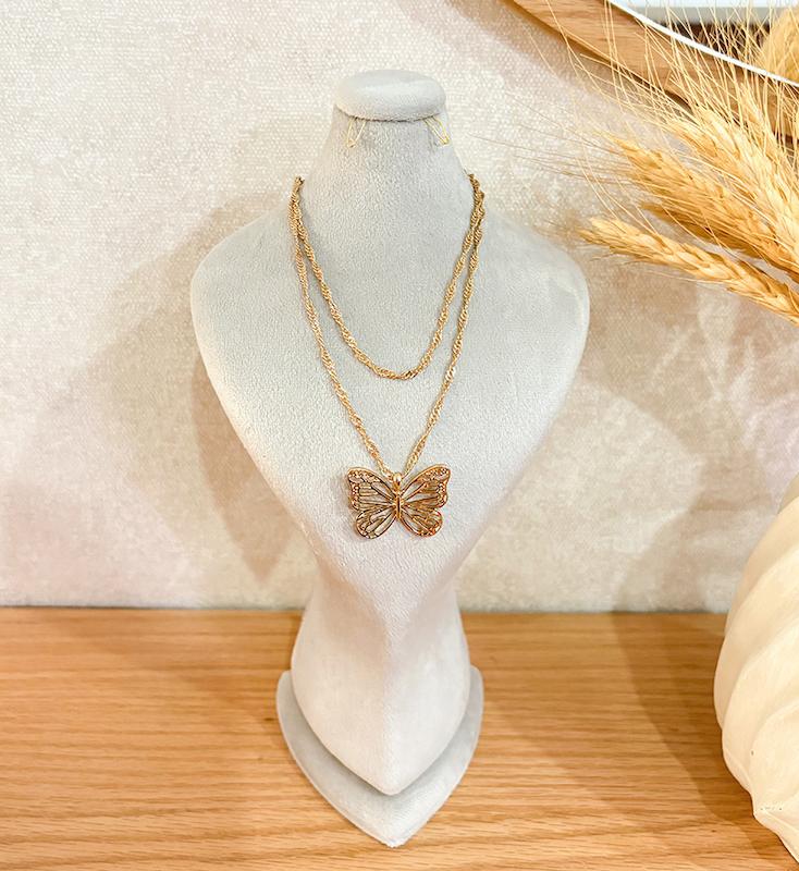 گرنبند پروانه زنجیر بلند