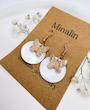 گوشواره صدف و پروانه