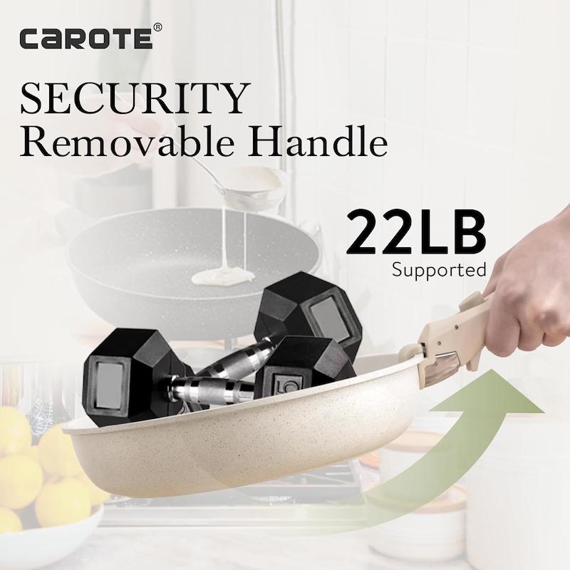 CAROTE – سرویس قابلمه و تابه ۵ پارچه کاروت