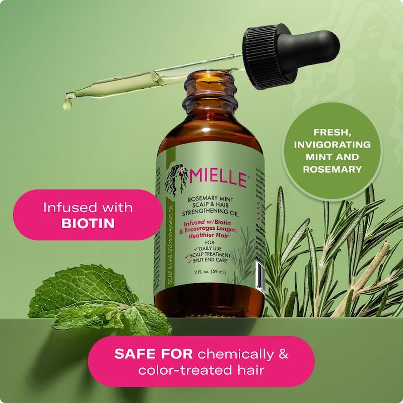 Mielle Organics – روغن مو و پوست سر  Rosemary Mint